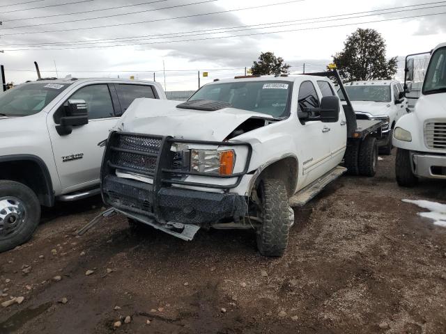 1GT423C84DF156186 - 2013 GMC SIERRA K3500 SLE WHITE photo 2