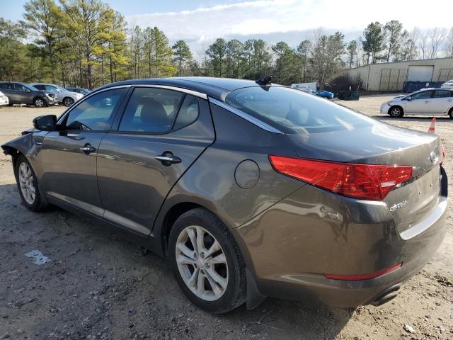 5XXGN4A75CG054822 - 2012 KIA OPTIMA EX CHARCOAL photo 2