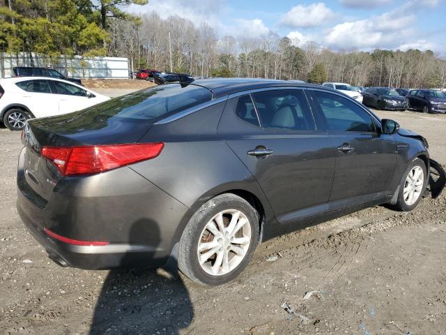 5XXGN4A75CG054822 - 2012 KIA OPTIMA EX CHARCOAL photo 3