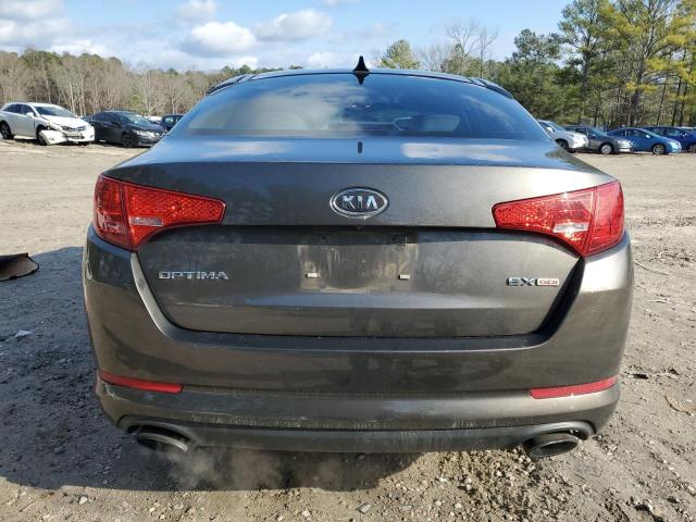 5XXGN4A75CG054822 - 2012 KIA OPTIMA EX CHARCOAL photo 6