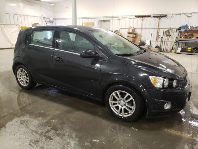 1G1JC6SHXD4206239 - 2013 CHEVROLET SONIC LT BLACK photo 4