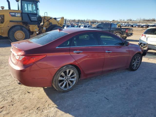 5NPEC4AC9DH549900 - 2013 HYUNDAI SONATA SE RED photo 3