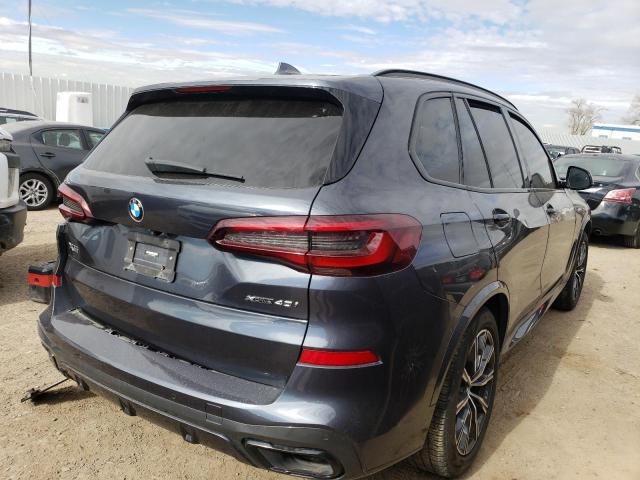 5UXCR6C02N9M66886 - 2022 BMW X5 XDRIVE40I GRAY photo 3