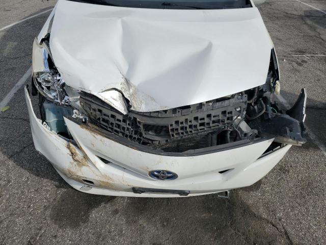 JTDZN3EU0D3264491 - 2013 TOYOTA PRIUS V WHITE photo 11