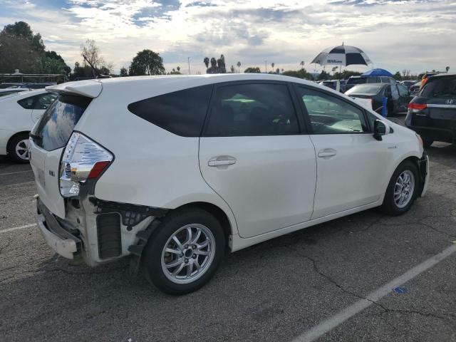 JTDZN3EU0D3264491 - 2013 TOYOTA PRIUS V WHITE photo 3