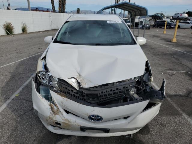 JTDZN3EU0D3264491 - 2013 TOYOTA PRIUS V WHITE photo 5