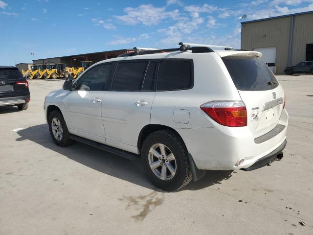 JTEDS41A882044723 - 2008 TOYOTA HIGHLANDER WHITE photo 2