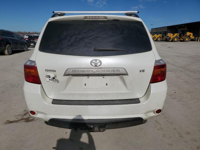 JTEDS41A882044723 - 2008 TOYOTA HIGHLANDER WHITE photo 6