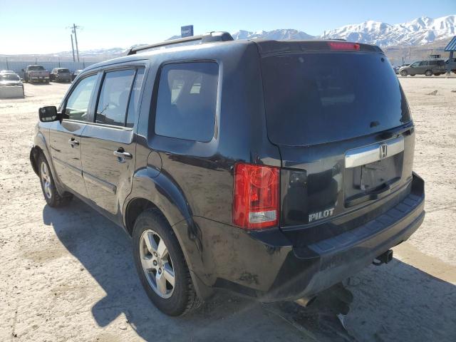 5FNYF48529B040670 - 2009 HONDA PILOT EXL BLACK photo 2