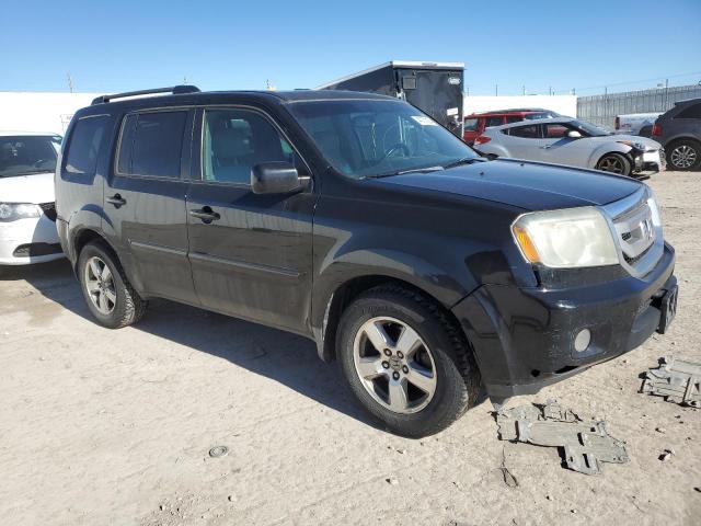 5FNYF48529B040670 - 2009 HONDA PILOT EXL BLACK photo 4