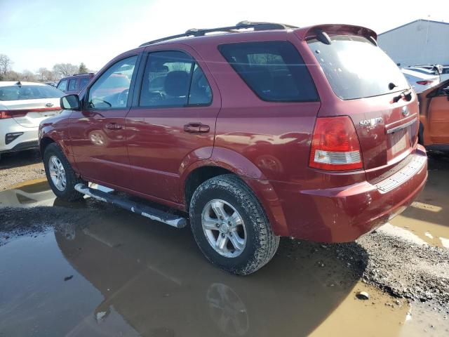 KNDJC733165524926 - 2006 KIA SORENTO EX MAROON photo 2