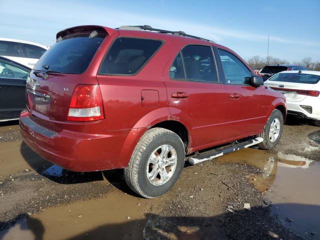 KNDJC733165524926 - 2006 KIA SORENTO EX MAROON photo 3