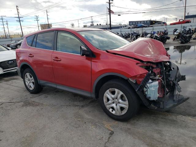 JTMZFREV3EJ005788 - 2014 TOYOTA RAV4 LE RED photo 4