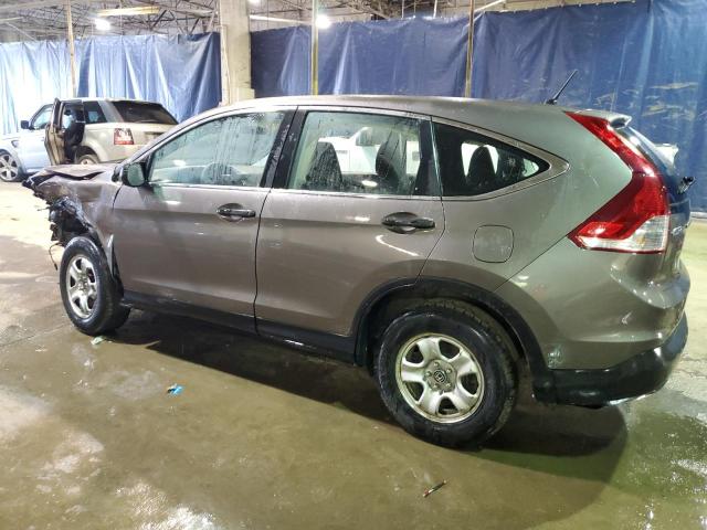 2HKRM4H35EH654178 - 2014 HONDA CR-V LX GRAY photo 2