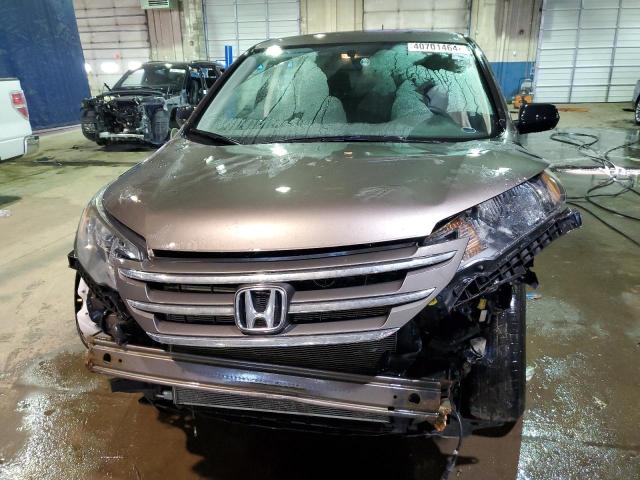 2HKRM4H35EH654178 - 2014 HONDA CR-V LX GRAY photo 5