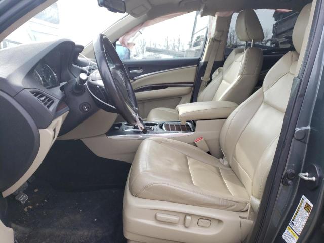 5FRYD3H49EB019668 - 2014 ACURA MDX TECHNOLOGY CHARCOAL photo 7