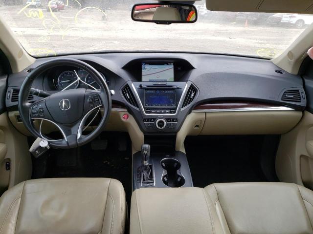 5FRYD3H49EB019668 - 2014 ACURA MDX TECHNOLOGY CHARCOAL photo 8