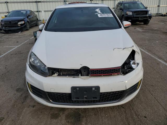 WVWFD7AJ3AW286150 - 2010 VOLKSWAGEN GTI WHITE photo 5