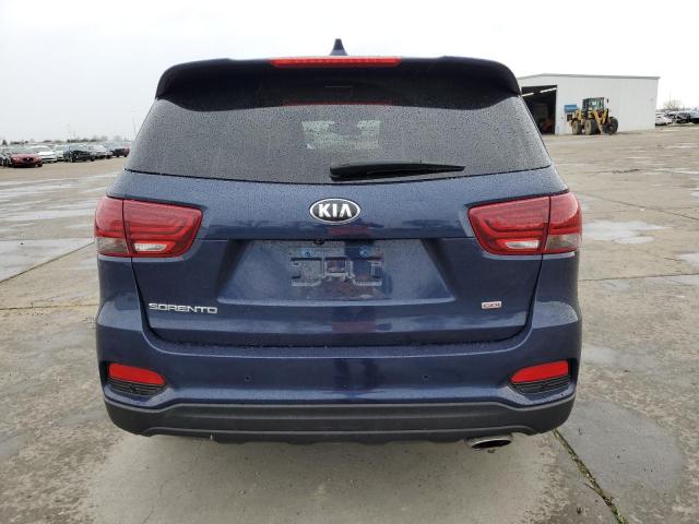 5XYPG4A34KG520015 - 2019 KIA SORENTO L BLUE photo 6