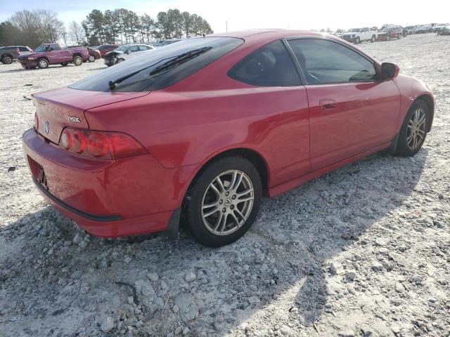 JH4DC54886S016111 - 2006 ACURA RSX RED photo 3