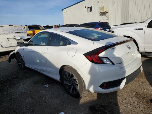 2HGFC4B50GH310173 - 2016 HONDA CIVIC LX WHITE photo 2