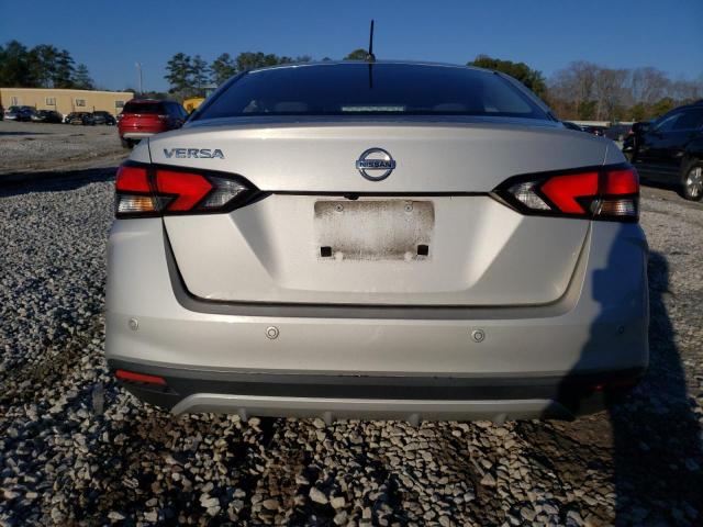 3N1CN8DV0ML855361 - 2021 NISSAN VERSA S SILVER photo 6