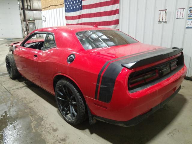2C3CDZFJ7LH157163 - 2020 DODGE CHALLENGER R/T SCAT PACK RED photo 3