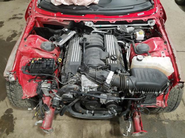2C3CDZFJ7LH157163 - 2020 DODGE CHALLENGER R/T SCAT PACK RED photo 7