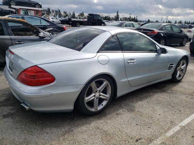 WDBSK75F34F063412 - 2004 MERCEDES-BENZ SL 500 BLUE photo 3