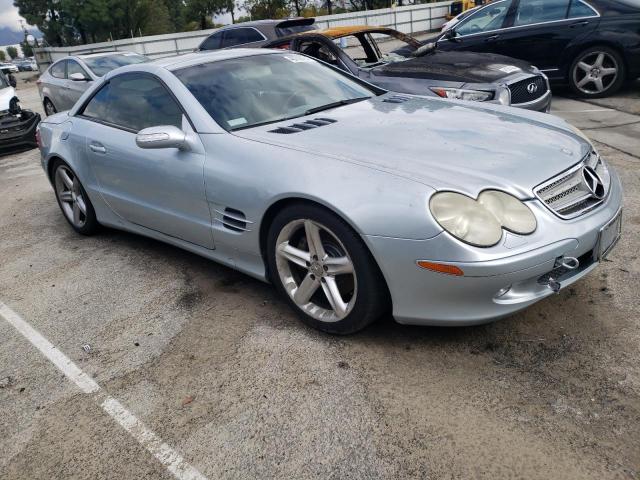 WDBSK75F34F063412 - 2004 MERCEDES-BENZ SL 500 BLUE photo 4