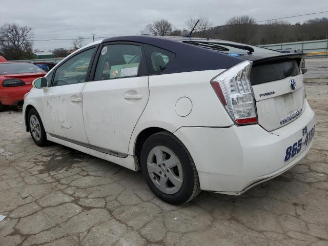 JTDKN3DU5B1444416 - 2011 TOYOTA PRIUS WHITE photo 2