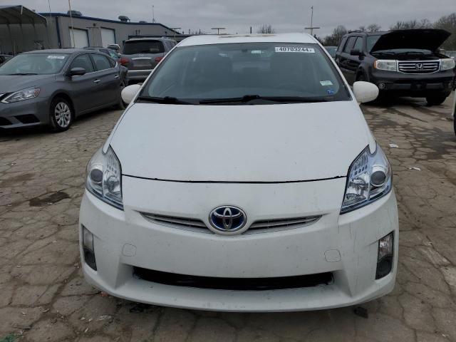 JTDKN3DU5B1444416 - 2011 TOYOTA PRIUS WHITE photo 5