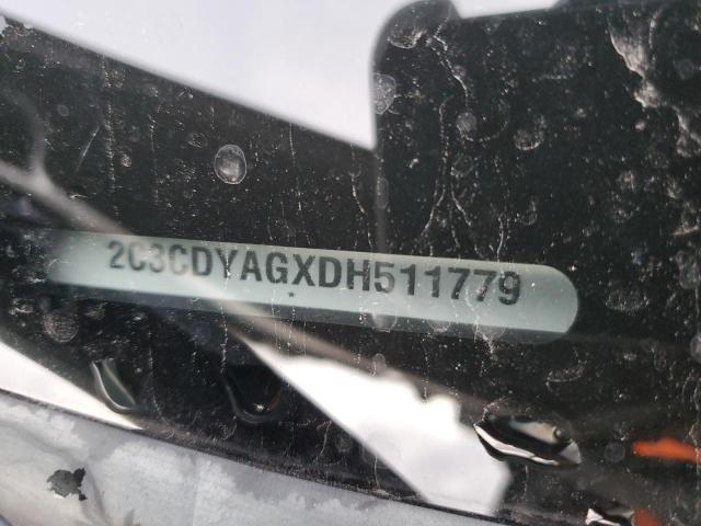 2C3CDYAGXDH511779 - 2013 DODGE CHALLENGER SXT GRAY photo 12