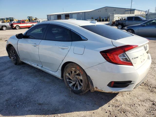 19XFC2F72JE010734 - 2018 HONDA CIVIC EX WHITE photo 2