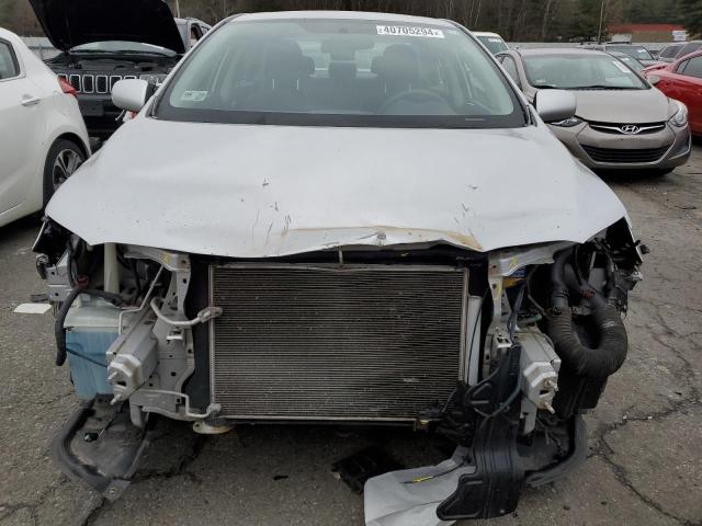 1NXBU4EE7AZ174677 - 2010 TOYOTA COROLLA BASE SILVER photo 5