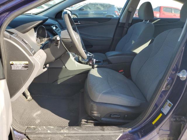 5NPEB4AC3EH853468 - 2014 HYUNDAI SONATA GLS BLUE photo 7