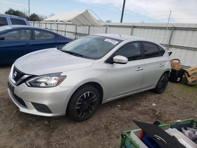 3N1AB7AP8HY399232 - 2017 NISSAN SENTRA S SILVER photo 1