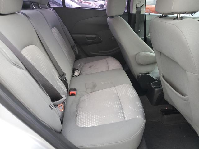 1G1JB5SHXJ4124908 - 2018 CHEVROLET SONIC LS ვერცხლისფერი ფოტო 10