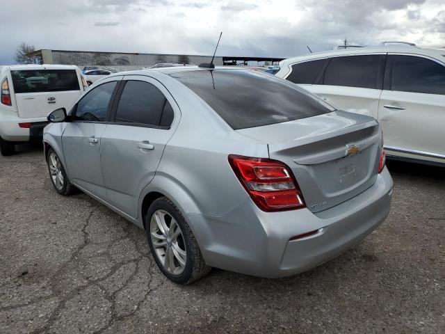 1G1JB5SHXJ4124908 - 2018 CHEVROLET SONIC LS ვერცხლისფერი ფოტო 2