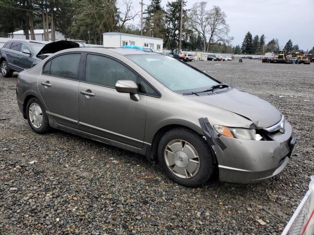 JHMFA36266S013946 - 2006 HONDA CIVIC HYBRID TAN photo 4