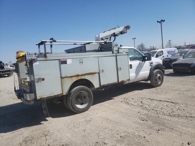 1FD4F46Y28EA84398 - 2008 FORD F450 SUPER DUTY WHITE photo 3