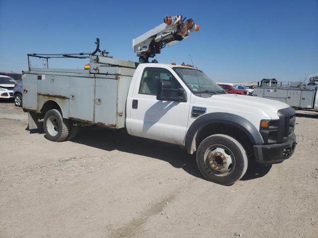 1FD4F46Y28EA84398 - 2008 FORD F450 SUPER DUTY WHITE photo 4