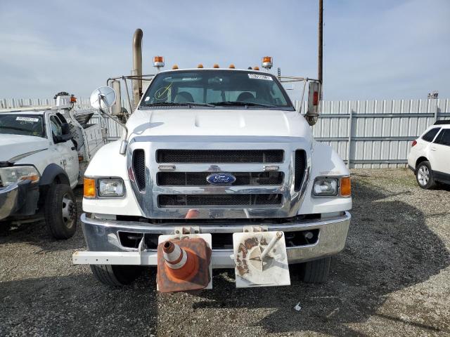 3FRXF7FJ0DV016852 - 2013 FORD F750 SUPER DUTY WHITE photo 5