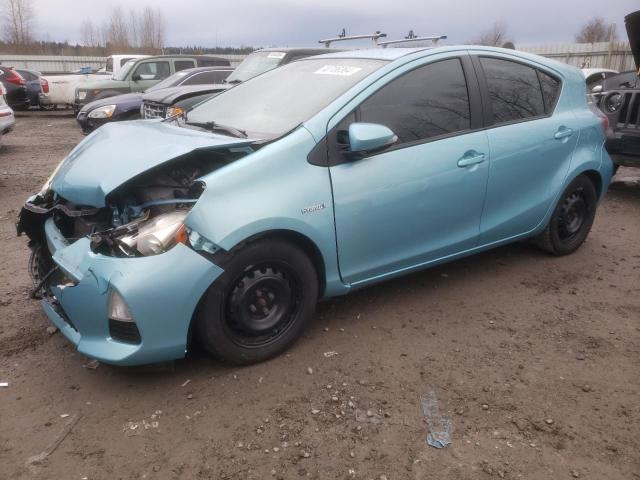 JTDKDTB3XD1038244 - 2013 TOYOTA PRIUS C BLUE photo 1