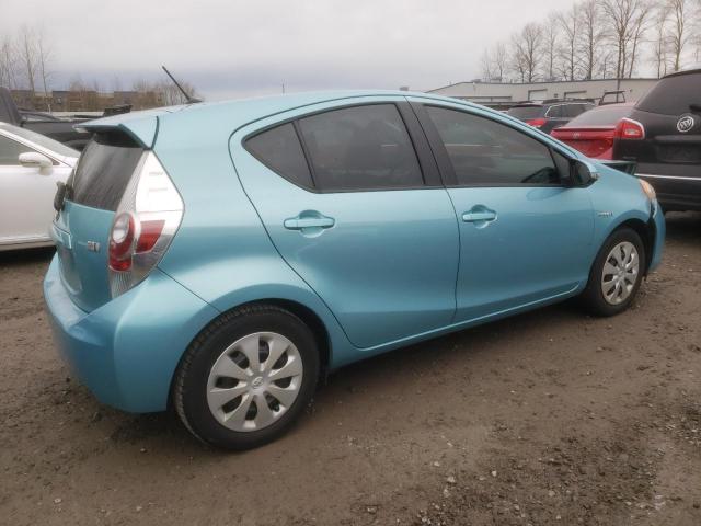 JTDKDTB3XD1038244 - 2013 TOYOTA PRIUS C BLUE photo 3