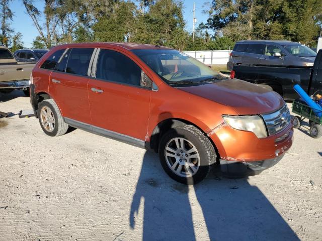 2FMDK36C37BA48594 - 2007 FORD EDGE SE ORANGE photo 4