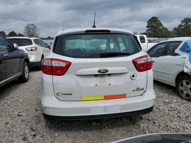 1FADP5AU8FL122002 - 2015 FORD C-MAX SE WHITE photo 6