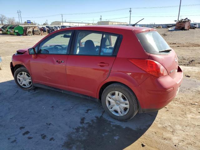 3N1BC1CP9AL459856 - 2010 NISSAN VERSA S RED photo 2