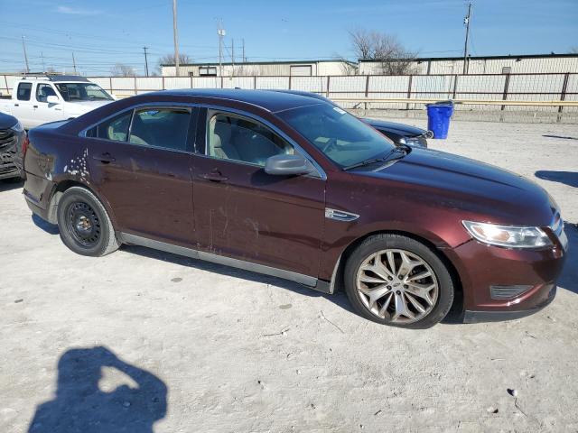 1FAHP2DW5AG166165 - 2010 FORD TAURUS SE BURGUNDY photo 4