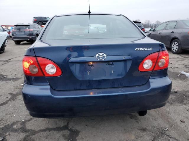 2T1BR30E26C631374 - 2006 TOYOTA COROLLA CE BLUE photo 6